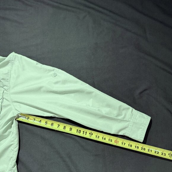 Guide Gear Men's shirt Large Green Long Sleeve Adventure Quick Dry - Picture 9 of 10